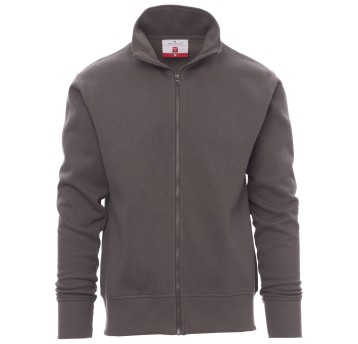 BLUZA NA ZAMEK HOUSTON - ZADYMIONY