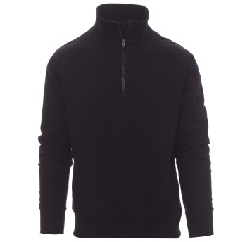 BLUZA NA ZAMEK KRÓTKI CANADA - CZARNY