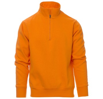 BLUZA NA ZAMEK KRÓTKI CANADA - POMARAŃCZOWY