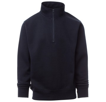 BLUZA NA ZAMEK KRÓTKI CARSON - GRANATOWY