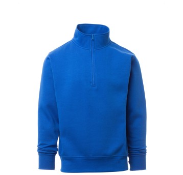 BLUZA NA ZAMEK KRÓTKI CARSON - KRÓLEWSKI NIEBIESKI