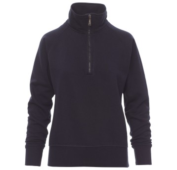 BLUZA NA ZAMEK KRÓTKI MIAMI+LADY - GRANATOWY