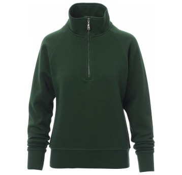 BLUZA NA ZAMEK KRÓTKI MIAMI+LADY - ZIELONY