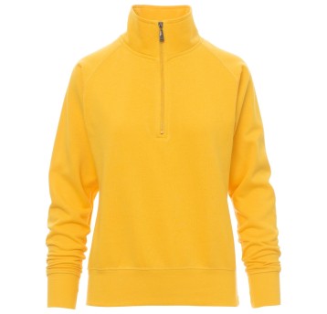 BLUZA NA ZAMEK KRÓTKI MIAMI+LADY - ŻÓŁTA