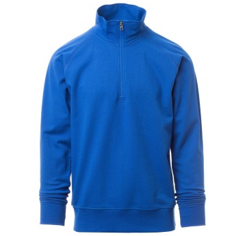 BLUZA NA ZAMEK KRÓTKI MIAMI+ SUMMER - KRÓLEWSKI NIEBIESKI