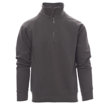 BLUZA NA ZAMEK KRÓTKI MIAMI+ SUMMER - ZADYMIONY