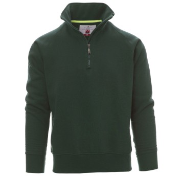 BLUZA NA ZAMEK KRÓTKI MIAMI+ - ZIELONY