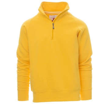 BLUZA NA ZAMEK KRÓTKI MIAMI+ - ŻÓŁTA