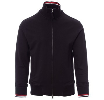 BLUZA NA ZAMEK MAVERICK 2.0 - CZARNY