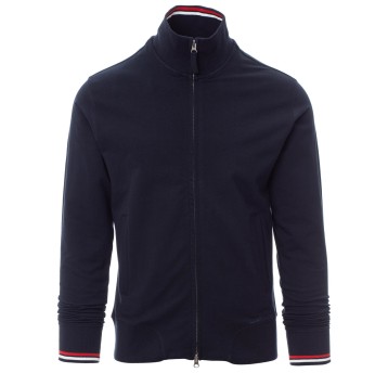 BLUZA NA ZAMEK MAVERICK 2.0 - GRANATOWY