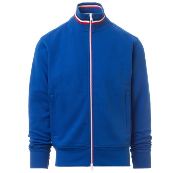 BLUZA NA ZAMEK NAZIONALE - BLU ROYAL-FRANCIA