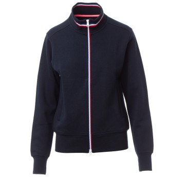 BLUZA NA ZAMEK NAZIONALE LADY - GRANATOWY-FRANCJA