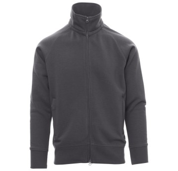 BLUZA NA ZAMEK PANAMA+ - ANTRACYTOWY