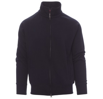 BLUZA NA ZAMEK PANAMA+ - GRANATOWY