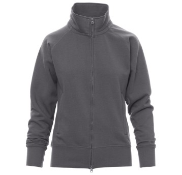 BLUZA NA ZAMEK PANAMA+LADY - ANTRACYTOWY