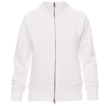 BLUZA NA ZAMEK PANAMA+LADY - BIAŁY