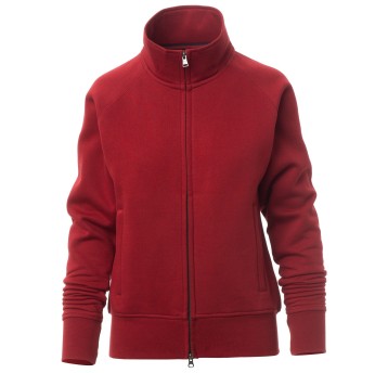 BLUZA NA ZAMEK PANAMA+LADY - BORDOWY