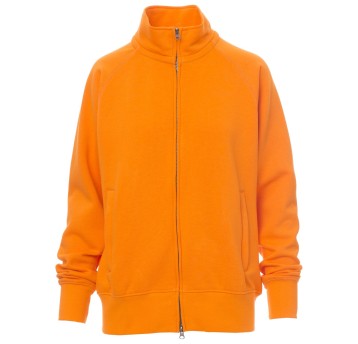 BLUZA NA ZAMEK PANAMA+LADY - POMARAŃCZOWY