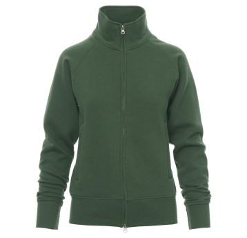 BLUZA NA ZAMEK PANAMA+LADY - ZIELONY