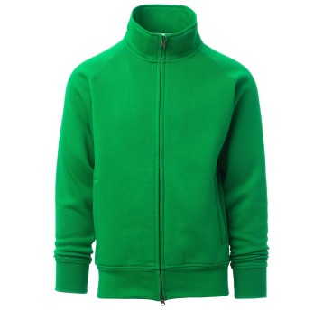 BLUZA NA ZAMEK PANAMA+ - ŻELOWY ZIELONY