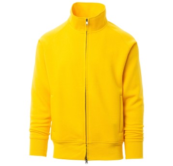 BLUZA NA ZAMEK PANAMA+ - ŻÓŁTA