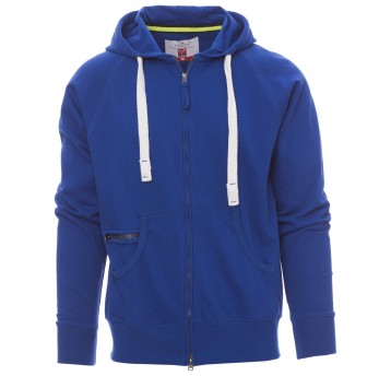 BLUZA NA ZAMEK Z KAPTUREM HAWAII+ - KRÓLEWSKI NIEBIESKI