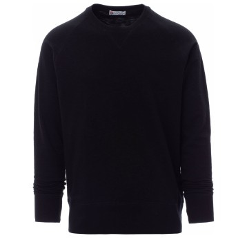 BLUZA OKRĄGŁY DEKOLT MALIBU+ - CZARNY