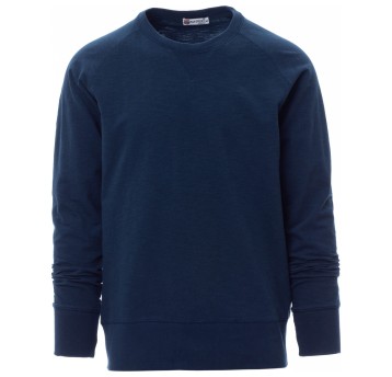 BLUZA OKRĄGŁY DEKOLT MALIBU+ - NIEBIESKI DENIM