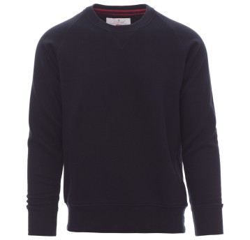 BLUZA OKRĄGŁY DEKOLT MISTRAL+ - GRANATOWY