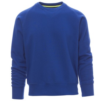 BLUZA OKRĄGŁY DEKOLT MISTRAL+ - KRÓLEWSKI NIEBIESKI