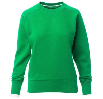 BLUZA OKRĄGŁY DEKOLT MISTRAL+LADY - ŻELOWY ZIELONY