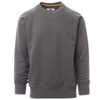 BLUZA OKRĄGŁY DEKOLT MISTRAL+ - ZADYMIONY