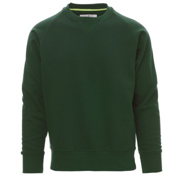 BLUZA OKRĄGŁY DEKOLT MISTRAL+ - ZIELONY