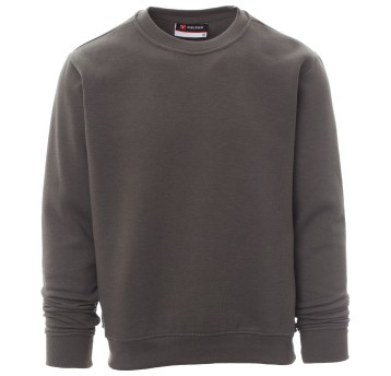 BLUZA OKRĄGŁY DEKOLT NEW ORLEANS - ZADYMIONY