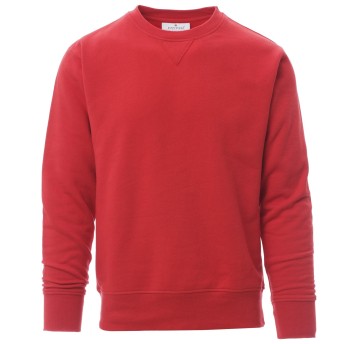 BLUZA OKRĄGŁY DEKOLT ORLANDO - CZERWONY