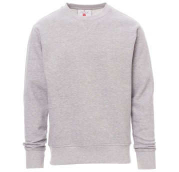 BLUZA OKRĄGŁY DEKOLT ORLANDO MELANGE - SZARY MELANŻ