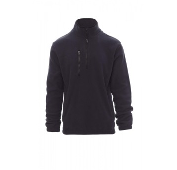 BLUZA POLAR KRÓTKI ZAMEK MĘSKA PIRENEI - GRANATOWY