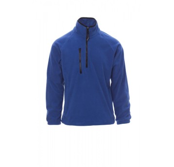 BLUZA POLAR KRÓTKI ZAMEK UNISEX DOLOMITI+ - KRÓLEWSKI NIEBIESKI
