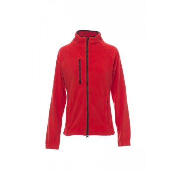 BLUZA POLAR ROZPINANA DAMSKA NORWAY LADY - CZERWONY