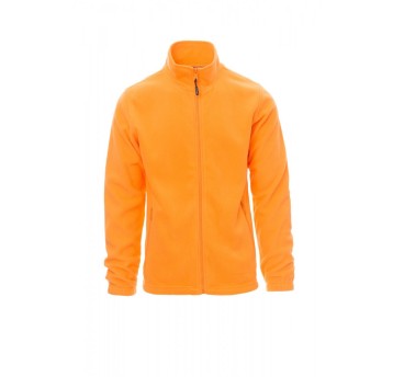 BLUZA POLAR ROZPINANA MĘSKA NEPAL - POMARAŃCZOWY