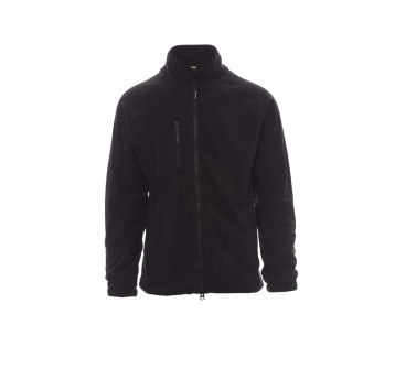 BLUZA POLAR ROZPINANA MĘSKA NORWAY - CZARNY