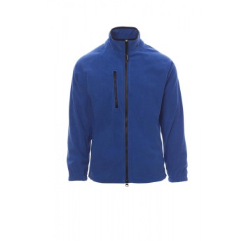 BLUZA POLAR ROZPINANA MĘSKA NORWAY - KRÓLEWSKI NIEBIESKI