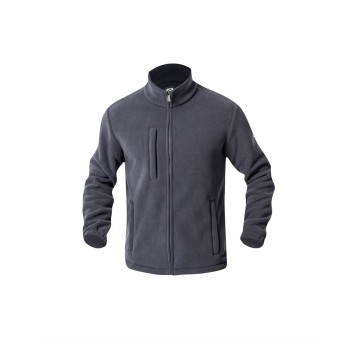 BLUZA POLAROWA 450 - CIEMNO-SZARY