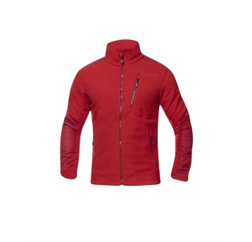 BLUZA POLAROWA 4TECH - CZERWONY