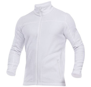 BLUZA POLAROWA ARDON®JOFLEX MĘSKA - BIAŁY