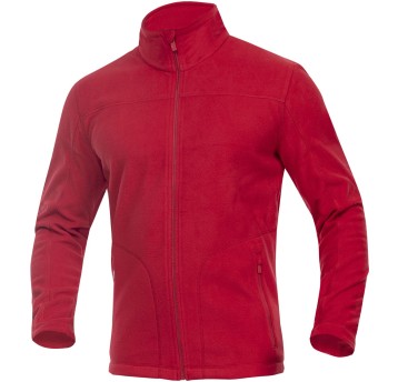 BLUZA POLAROWA ARDON®JOFLEX MĘSKA - CZERWONY