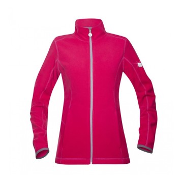 BLUZA POLAROWA FLORET DAMSKA - RÓŻOWY