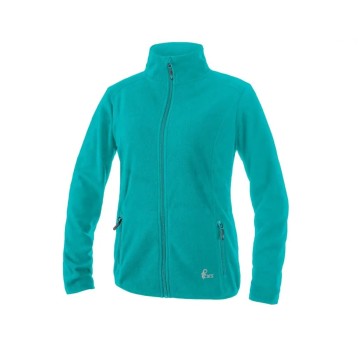 BLUZA POLAROWA GRANBY LADY DAMSKA - TURKUSOWY