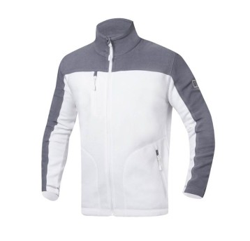 BLUZA POLAROWA MICHAEL MĘSKA - BIAŁY