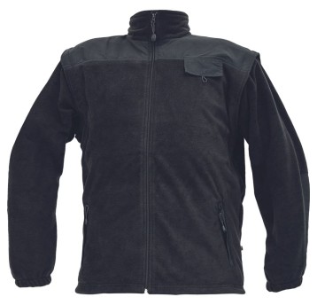 BLUZA POLAROWA RANDWIK - CZARNY